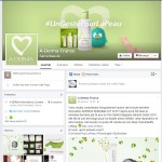 Stratégie marque Aderma activation promotionnelle Facebook