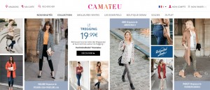 Site web opération Camaïeu